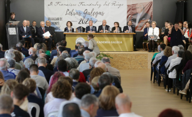 A Real Academia Galega louba a Fernández del Riego, un galeguista que foi 