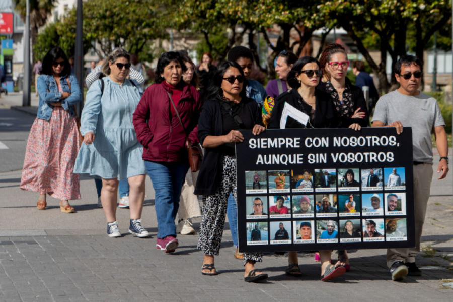 Las familias del Pitanxo agradecen el apoyo del mar tras la salida del barco investigador