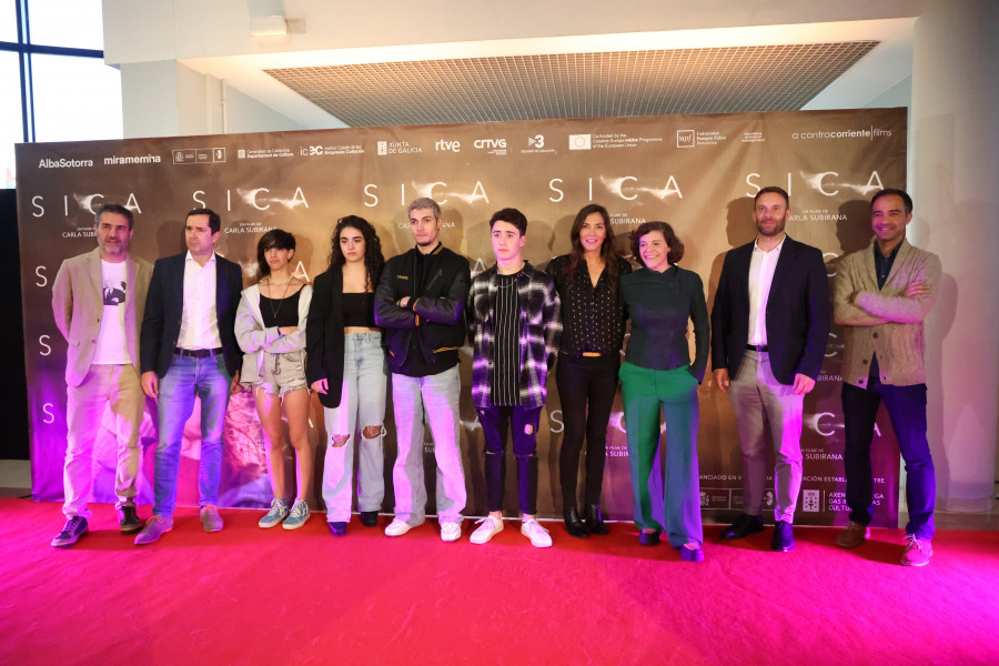 Preestreno de "Sica" en Carballo