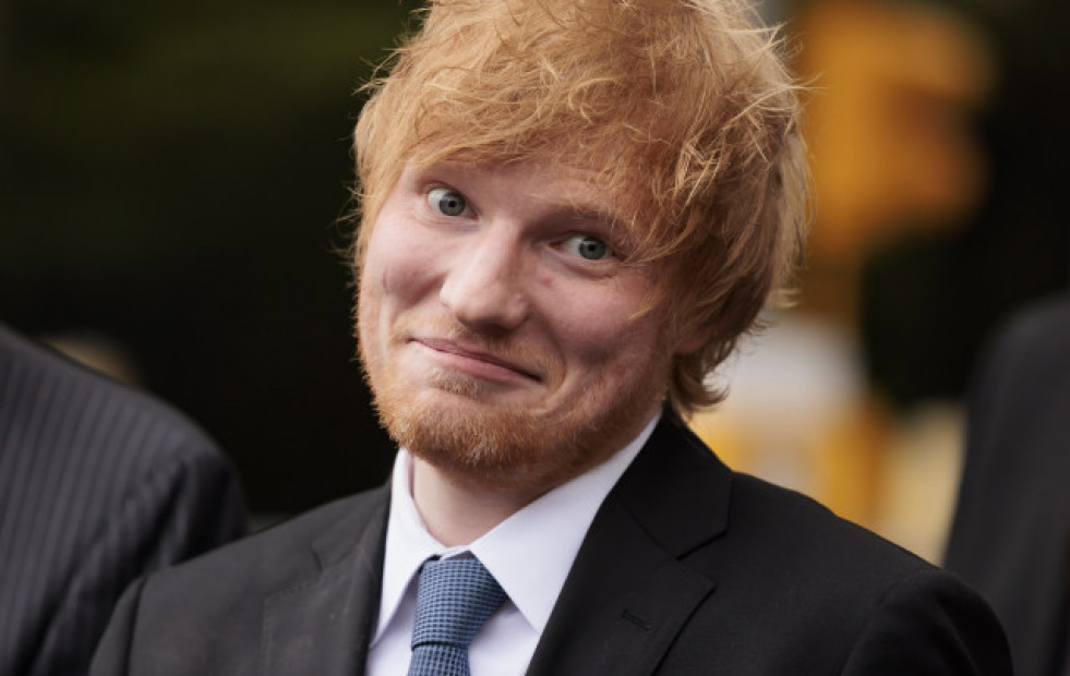 Ed Sheeran, primer artista británico que supera los 10.000 millones de 