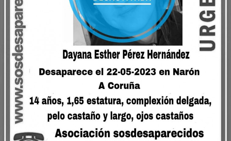 Localizada en buen estado en Pontevedra la adolescente de 14 años desaparecida en Narón