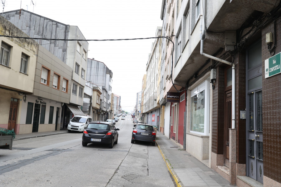 La Diputación facilitará la accesibilidad peatonal en la rúa Compostela de Carballo