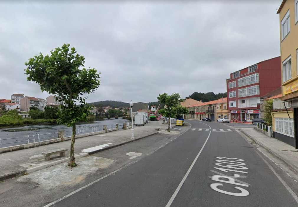 La Diputación invierte 730.000  euros en la mejora de la DP-1603 a su paso por Ponte do Porto