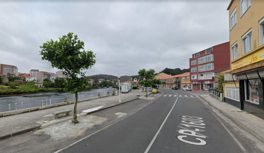 La Diputación invierte 730.000  euros en la mejora de la DP-1603 a su paso por Ponte do Porto