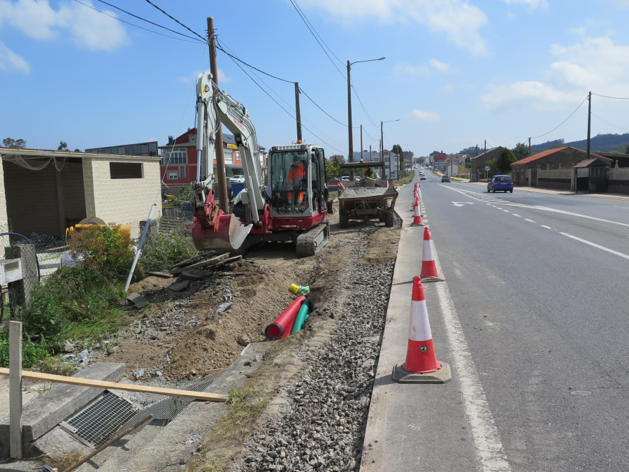La Xunta inicia en As Rañeiras de A Laracha las obras de mejora de las paradas de autobús