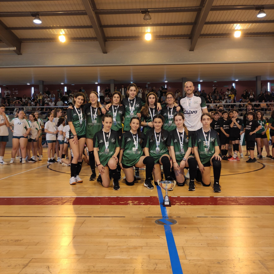 El Xiria Volei infantil femenino, campeón provincial