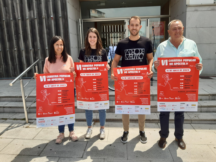Presentado el cartel de la carrera do Apóstolo