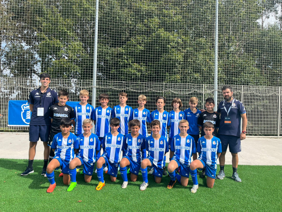 As Eiroas acoge esta tarde la final del torneo alevín de fútbol 11 Conservas Calvo