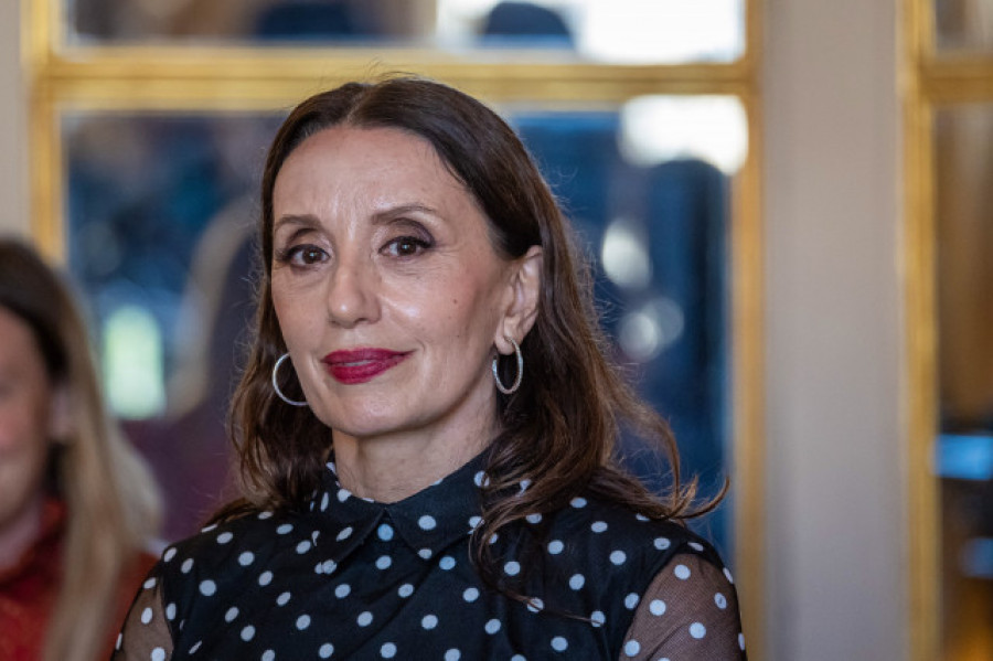 Luz Casal recoge el premio honorífico en unos Martín Códax