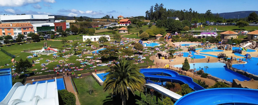 El lunes 12 abre el Aquapark de Cerceda