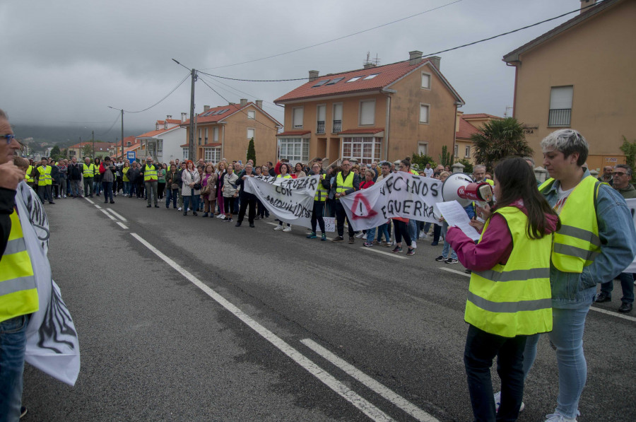 Vecinos de Fisterra vuelven a exigir más seguridad en la recta da Anchoa