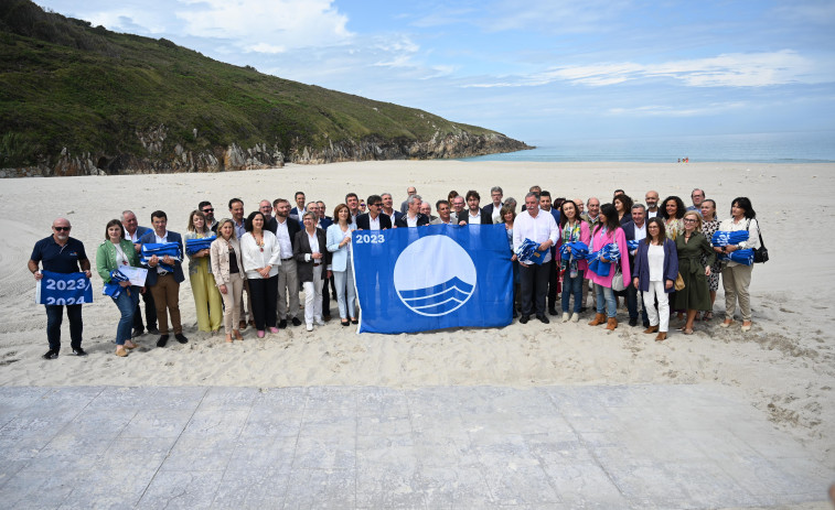 Galicia suma 113 banderas azules en sus playas, con dos nuevas en Ferrol y en Vigo