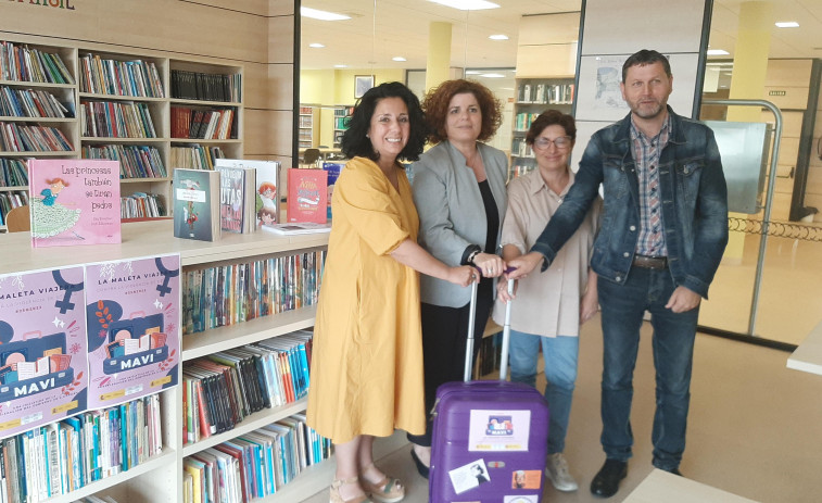 “A maleta viaxeira” contra la violencia de género recala en Cee