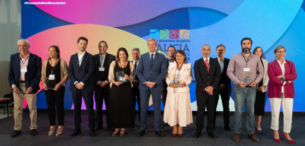 Granja Campomayor, Río de Galicia, CienPorCel, El Nogal y Bico de Xeado ganadores de los IX Premios Galicia Alimentación