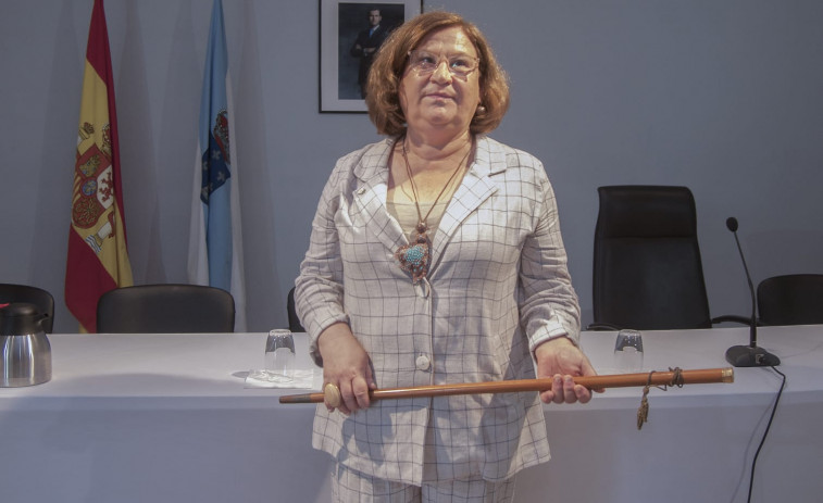 Áurea Domínguez, primera alcaldesa de Fisterra