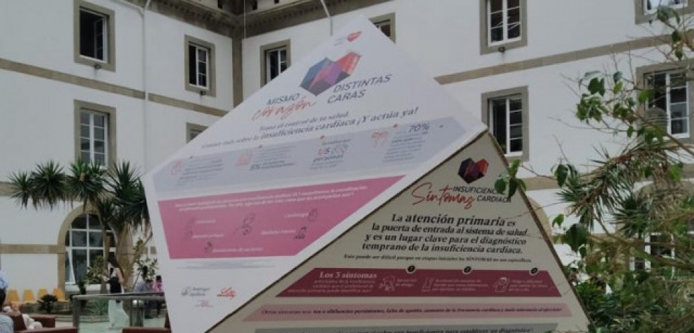 El Hospital Universitario de A Coruña se une a la campaña “Mismo corazón, distintas caras”