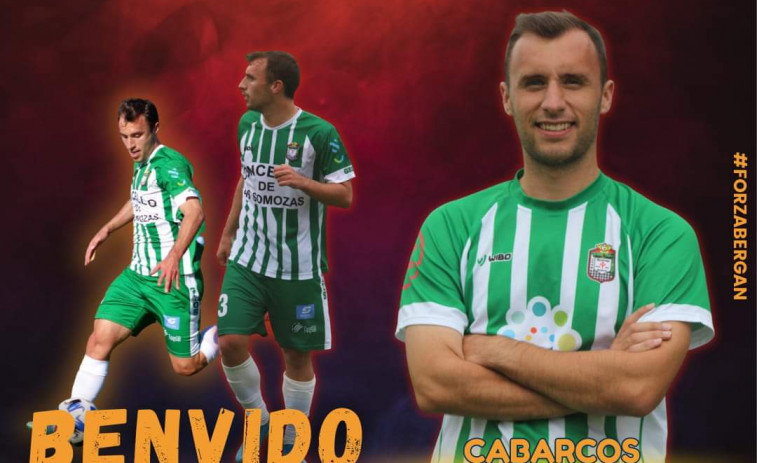 El lateral izquierdo Álex Cabarcos, cuarto fichaje del Bergantiños