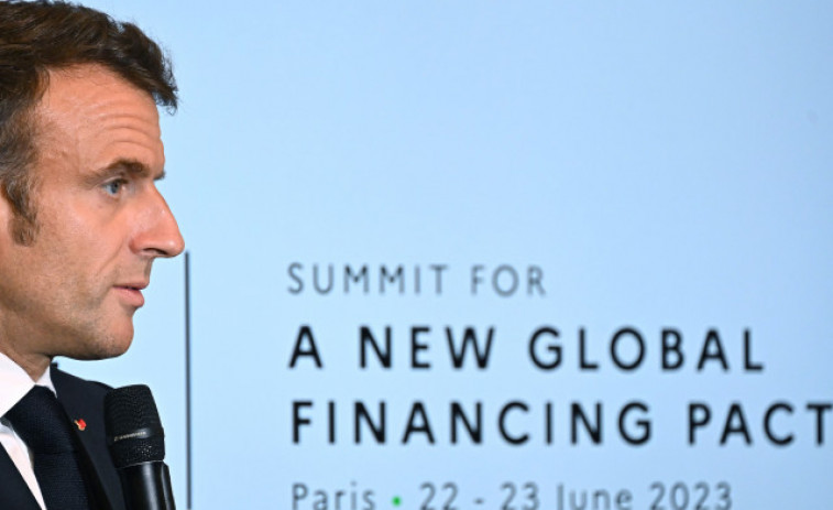Macron quiere impuestos internacionales contra la pobreza y a favor del clima