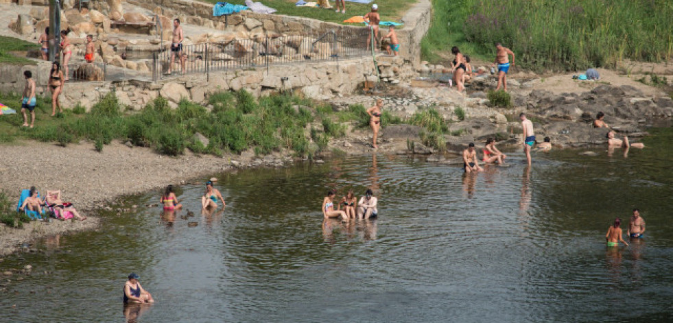 Galicia puede superar los 30 grados este domingo con la entrada de aire cálido
