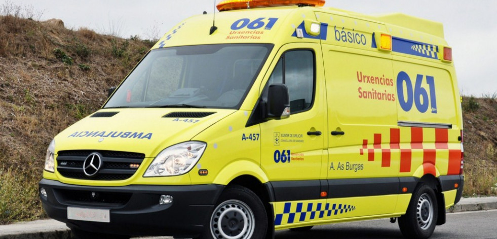 Seis personas heridas en un accidente en Coristanco