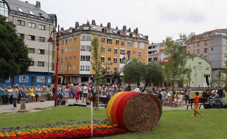 Un jardín multicolor para O Xestal en Carballo