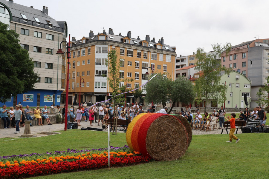 Un jardín multicolor para O Xestal en Carballo