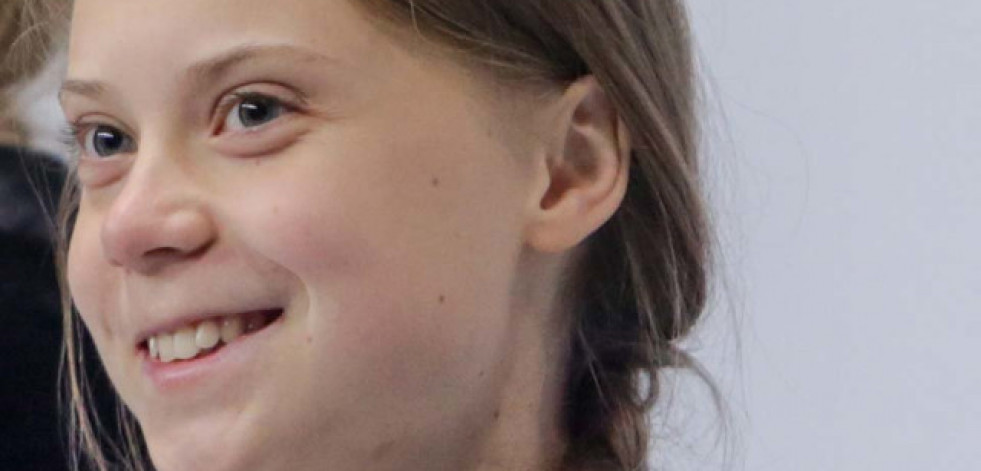 Greta Thunberg no ha hecho un llamamiento al uso de “armamento vegano” en las guerras