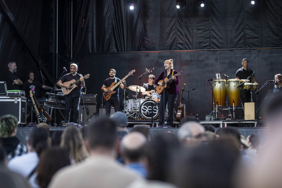 Sés protagonizó el concierto estrella de la Festa das Cereixas