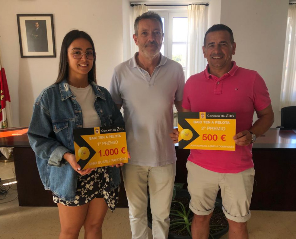 Entrega premios baio ten a pelota