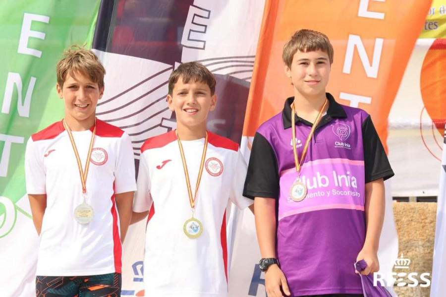 El Sysca lleva cinco medallas tras la segunda jornada del nacional infantil y cadete de Laxe