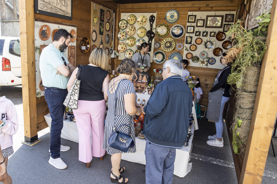 Cañizo destaca que la Mostra de Olería es para promocionar esta artesanía