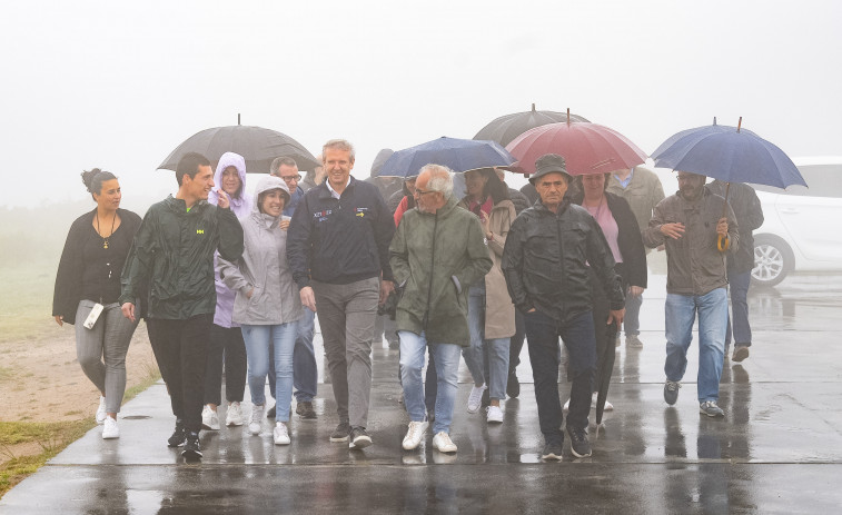 La campaña electoral irrumpe con fuerza en la Costa da Morte