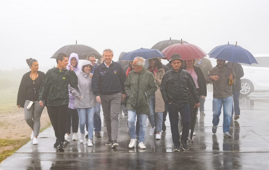 La campaña electoral irrumpe con fuerza en la Costa da Morte