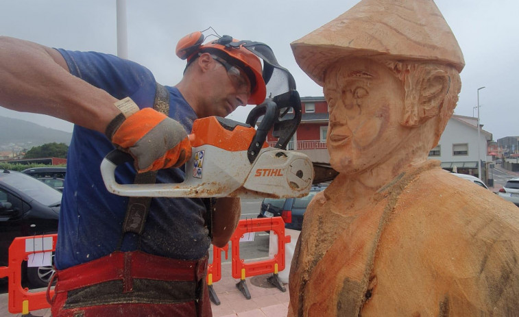 La escultura de O Xestal se instalará en Lema