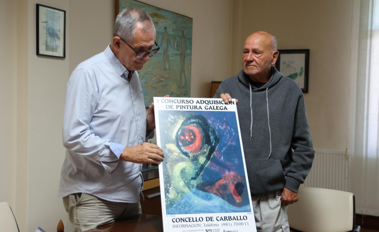 Carballo rinde homenaje al artista Manuel Facal en su 80 cumpleaños