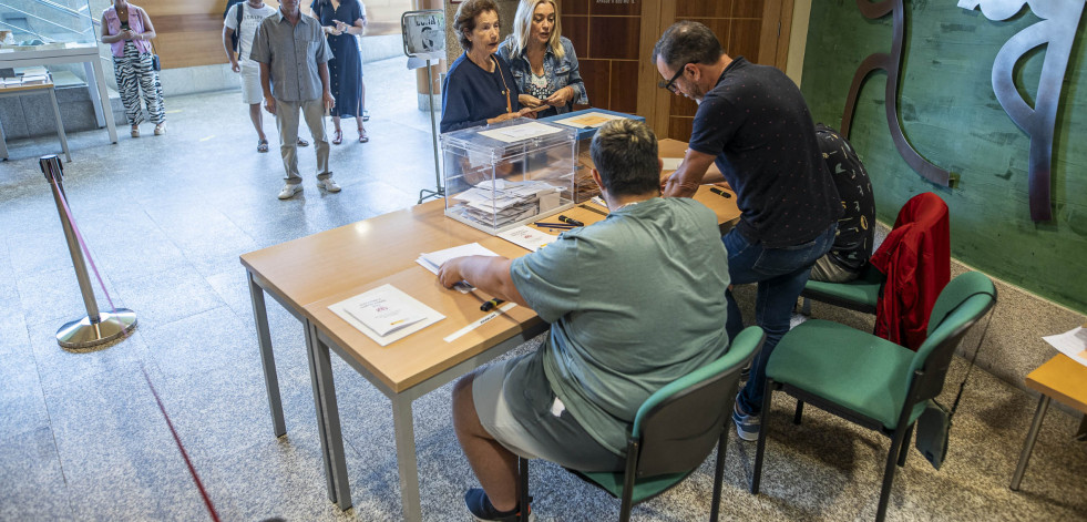 La participación aumenta en toda la Costa da Morte a las 14.00