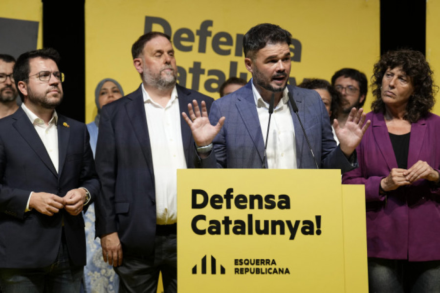 Rufián destaca la capacidad negociadora independentista: "Podemos decantar la balanza"