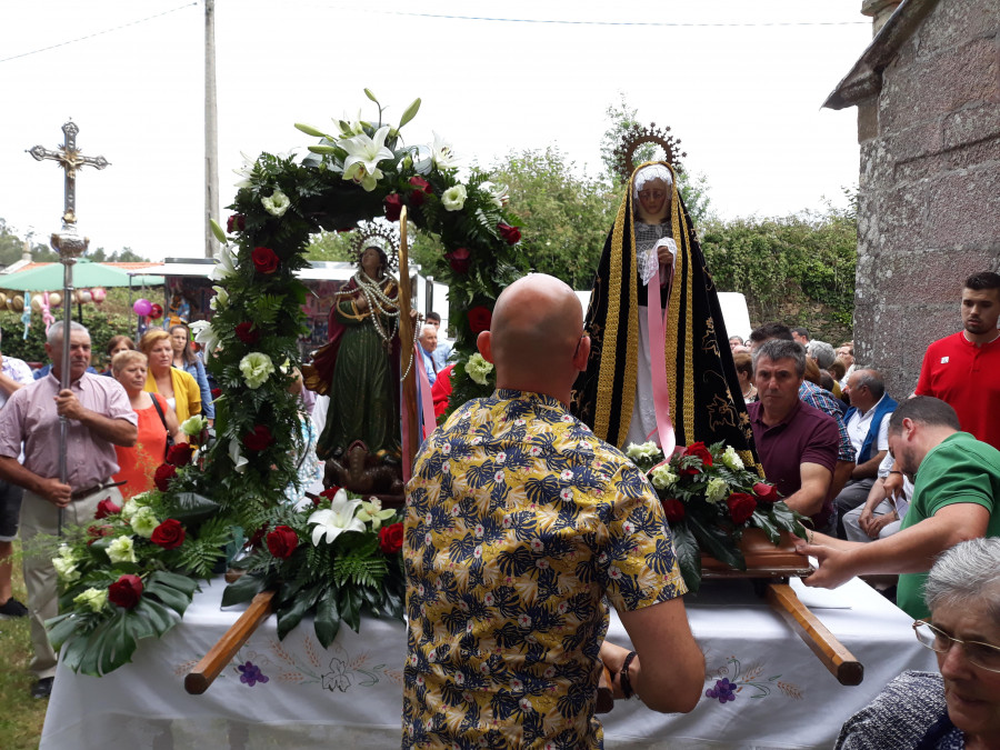 La parroquia zasense de Muíño honra a Santa Margarita