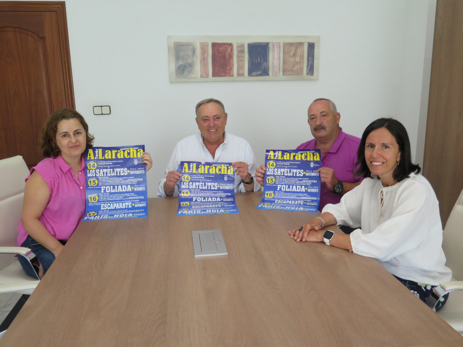 A Laracha prepara sus fiestas patronales para todos los públicos