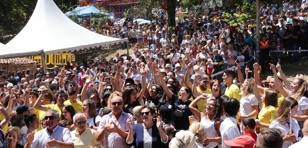 Llega la popular romería de San Fins do Castro, el martes 1 de agosto