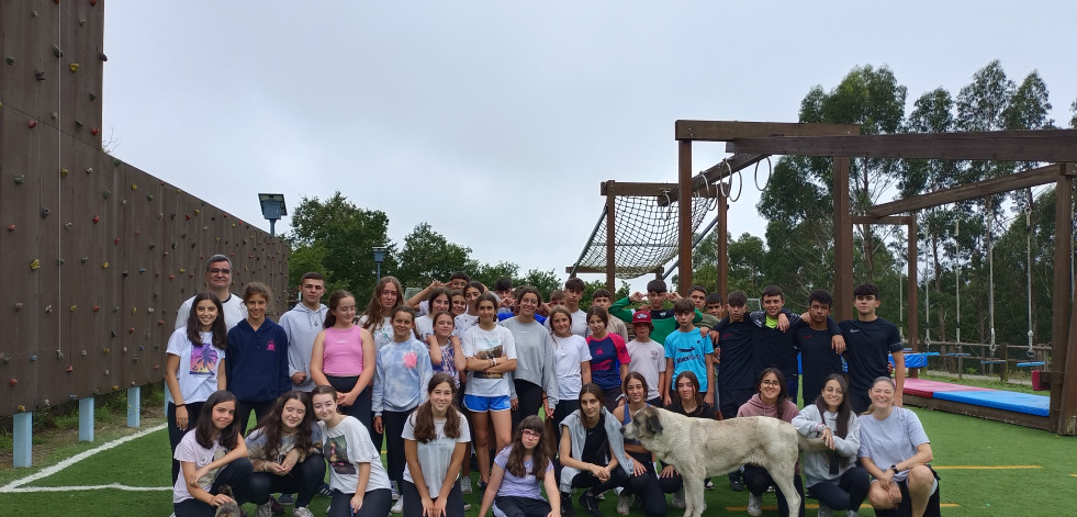 Remata el campamento multiaventura en A Laracha