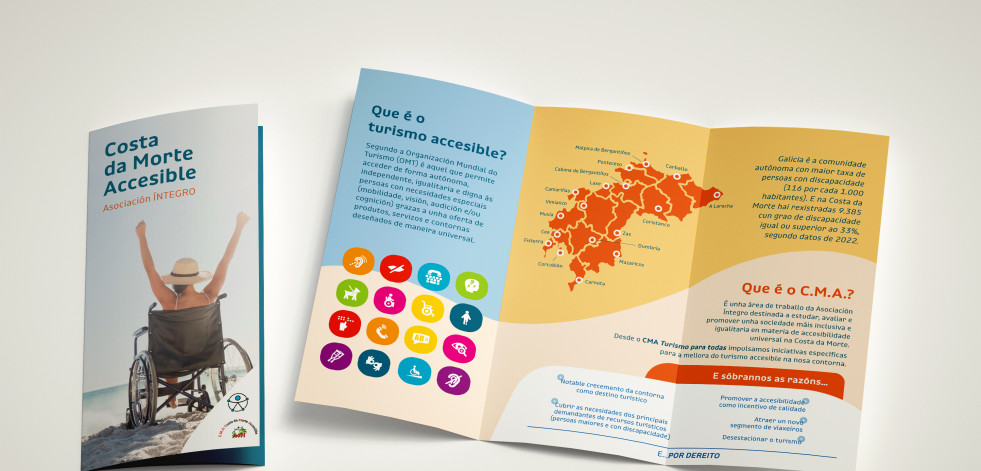 Íntegro lanza una campaña para promover el turismo accesible en la Costa da Morte