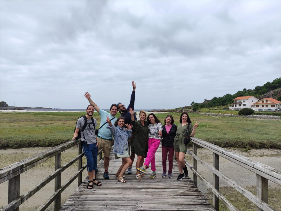 Seis bloggers en la Costa da Morte para promocionar el astroturismo