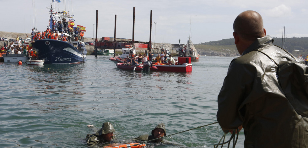 Laxe prepara su Naufraxio como homenaje a los marineros fallecidos