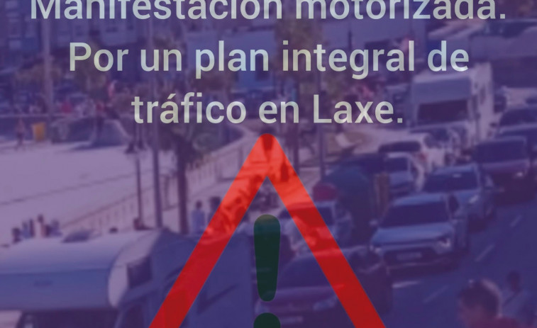 Unidas Podemos convoca una manifestación motorizada para exigir un plan de tráfico en Laxe