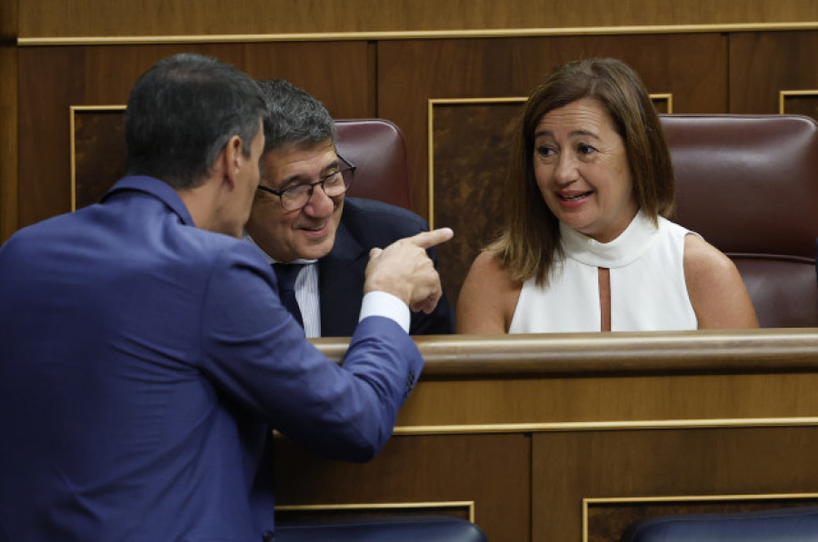 Francina Armengol (PSOE), presidenta del Congreso por mayoría absoluta