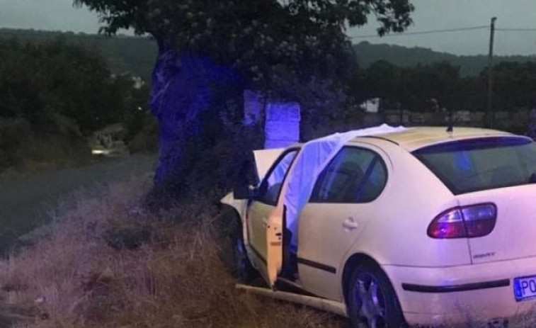 Fallece un hombre de 33 años tras chocar contra un muro en Manzaneda
