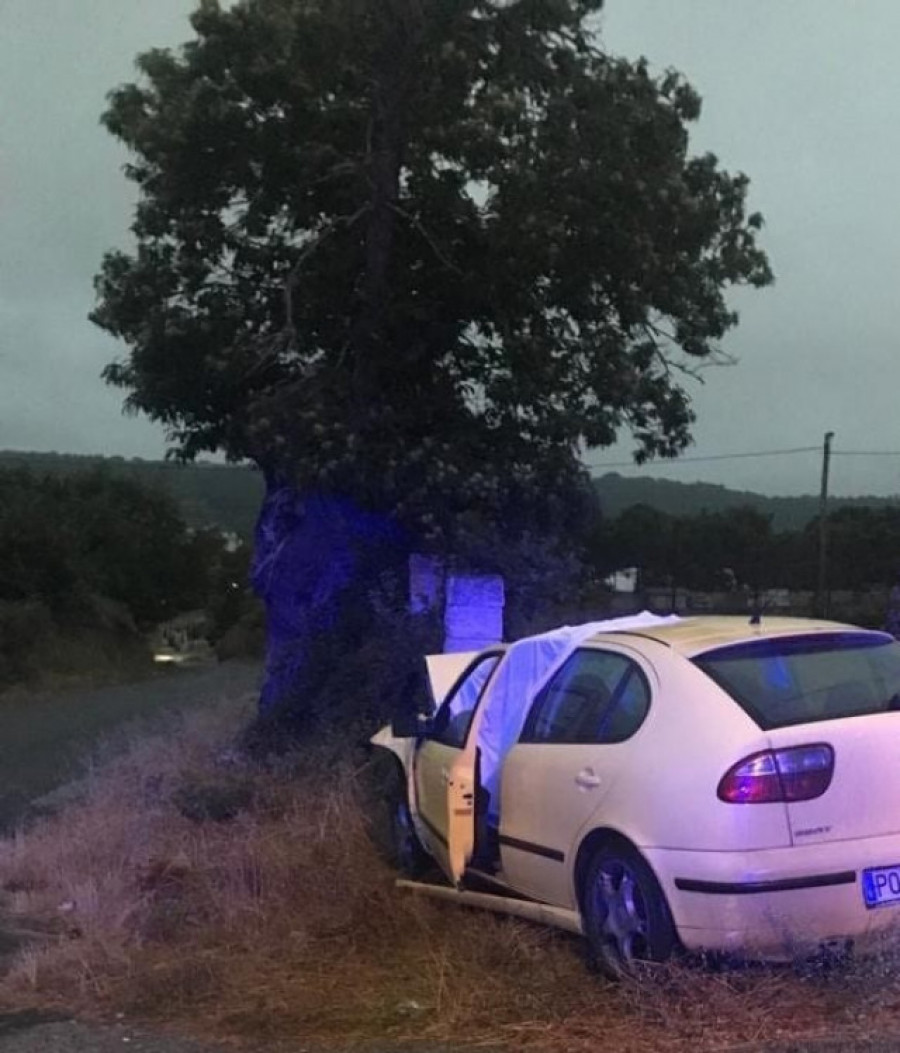 Fallece un hombre de 33 años tras chocar contra un muro en Manzaneda