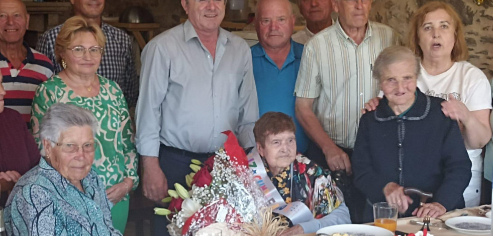Florinda Bermúdez, nueva centenaria de Malpica