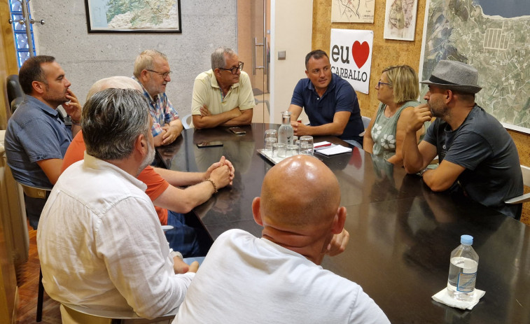 Una delegación de Redondela aprende de la experiencia de Carballo en compostaje